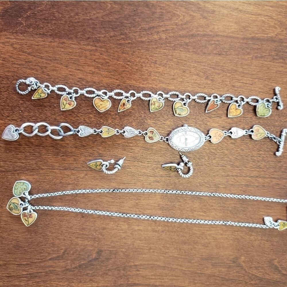 BRIGHTON vintage 4 piece necklace bracelet watch